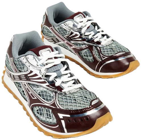 Alternative view of Bottega Veneta 'Burgundy' Orbit Sneakers