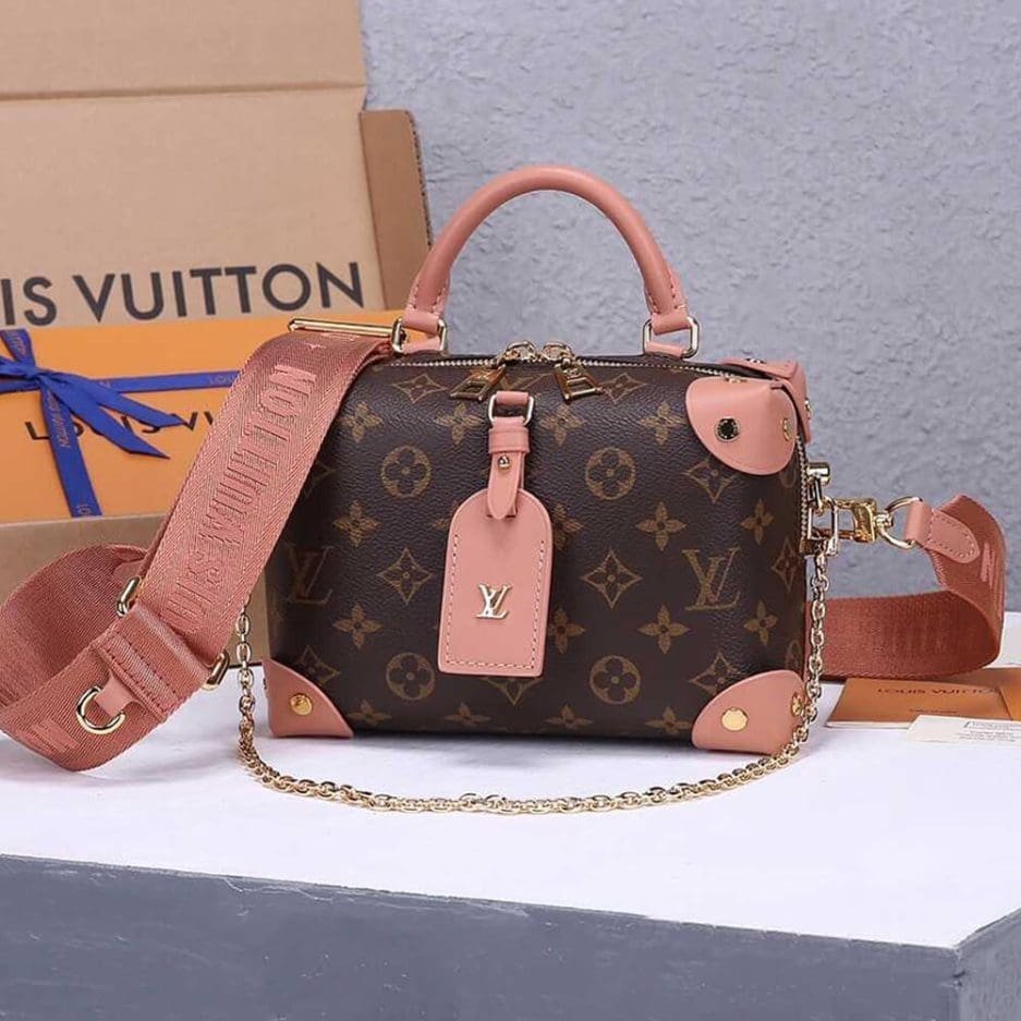 Alternative view of Louis Vuitton Petite Malle Souple Peach