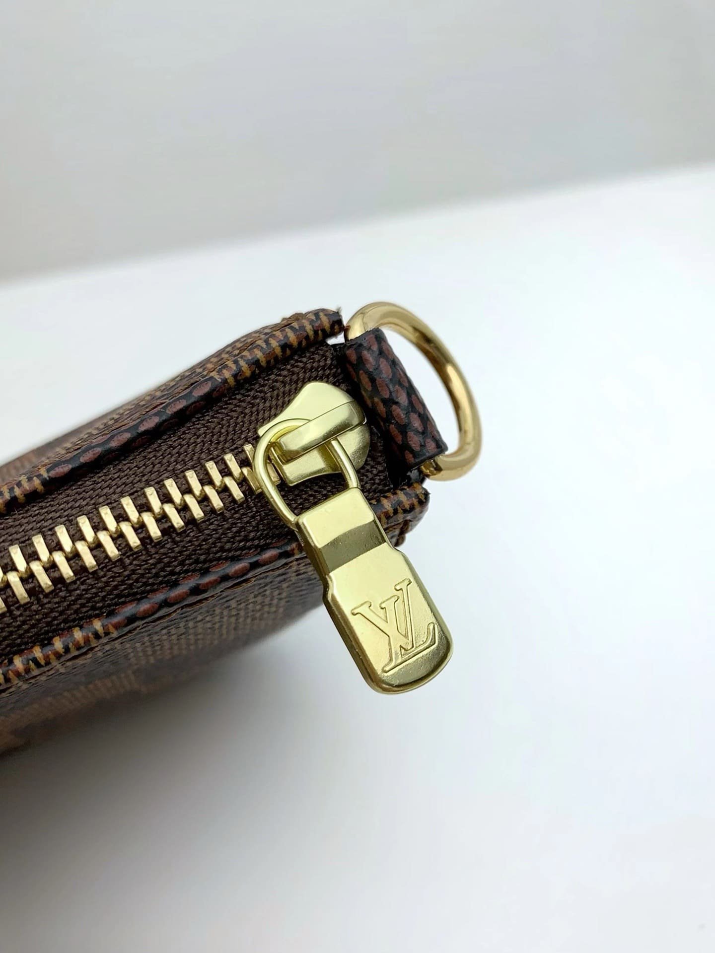 Louis Vuitton Mini Pochette Ebene Canvas - Image 7