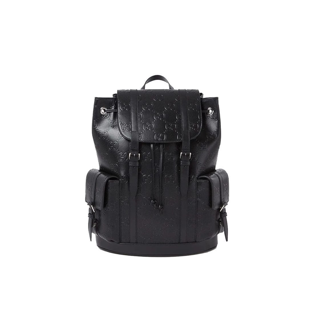 Gucci GG Leather Backpack