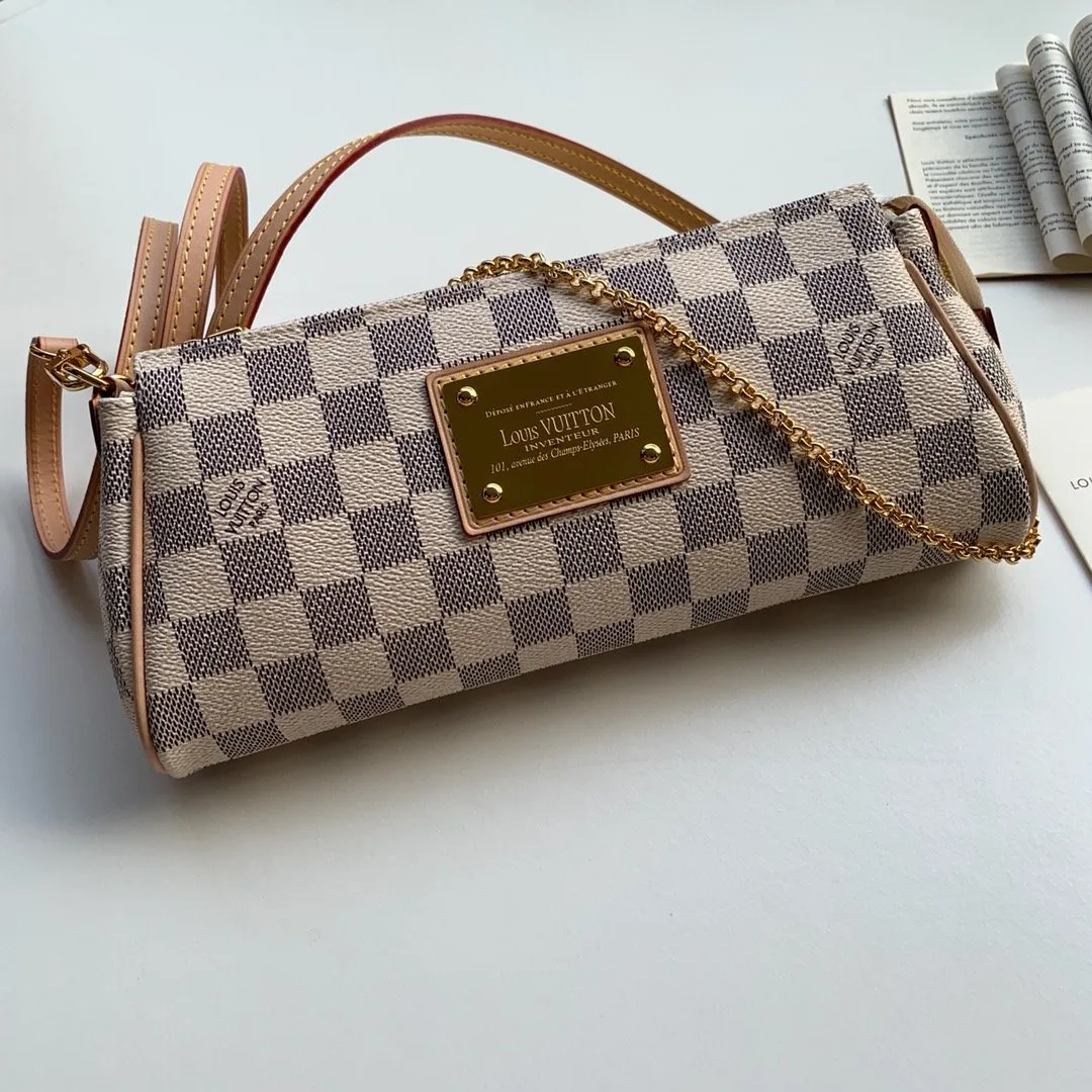 Alternative view of Louis Vuitton Eva Damier Azur Clutch