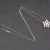 VCA Lotus Flower Silver Full Diamond Necklace