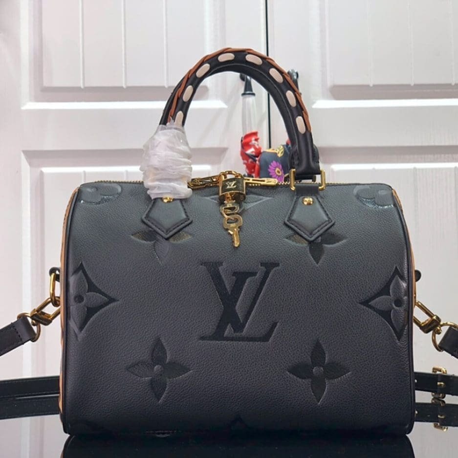 Alternative view of Louis Vuitton Speedy 25 Solid Black