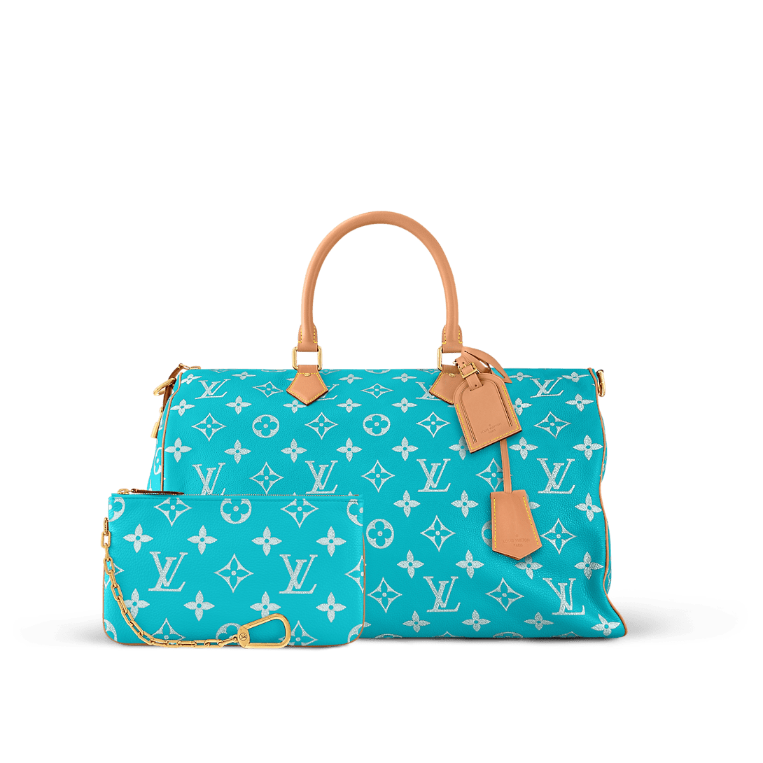Alternative view of Louis Vuitton Speedy P9 50 Turquoise